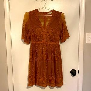Bohemian lace dress